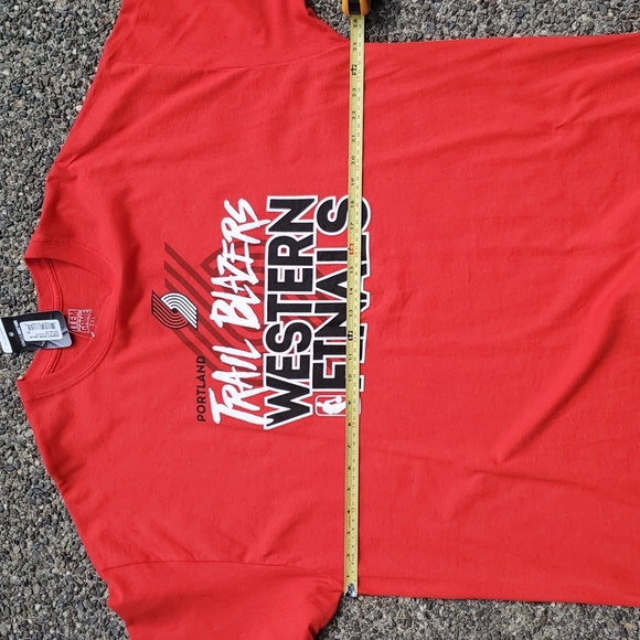 NBA TrailBlazers T-shirt Size 2X - Picture 5 of 10